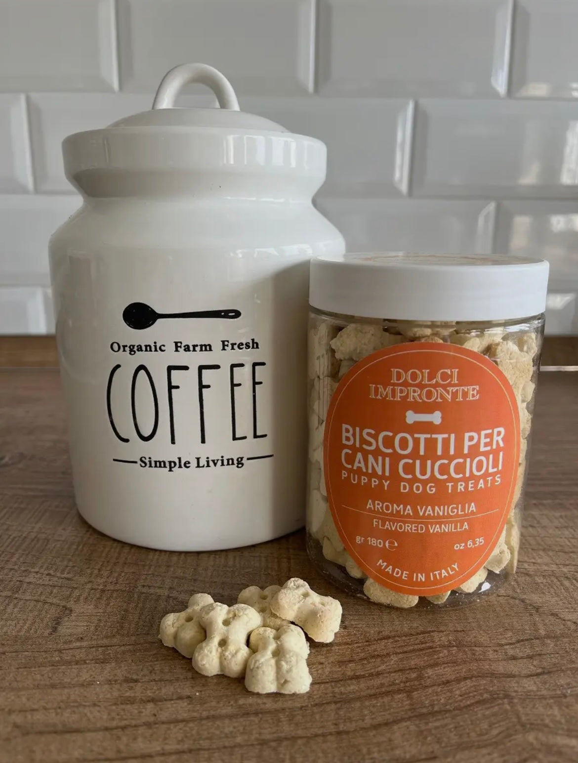 Biscuits pour chiots - Vanille