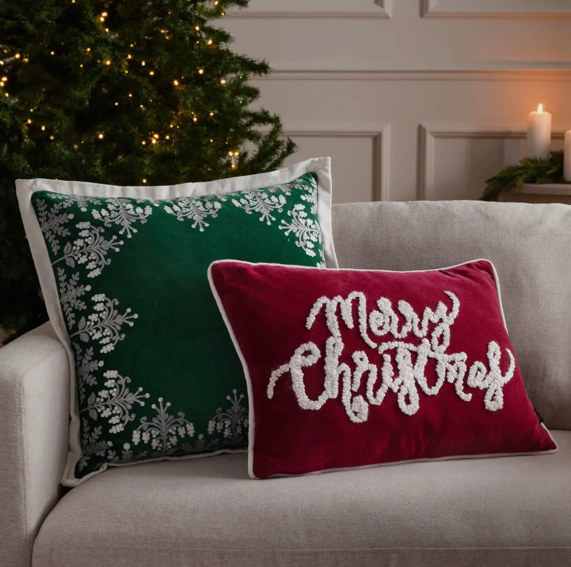 Housse de coussin Xmas