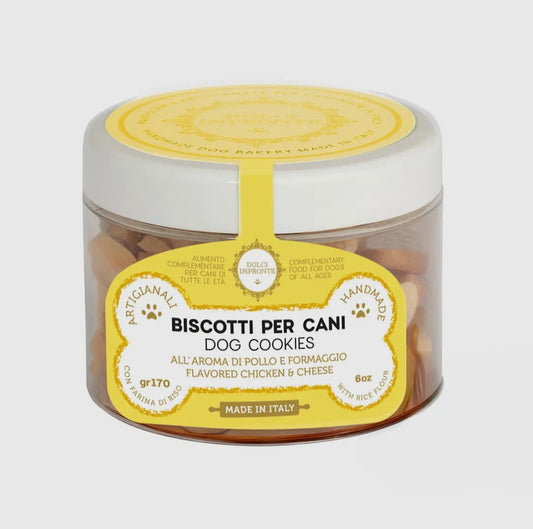 Biscuits sans gluten au poulet et au fromage